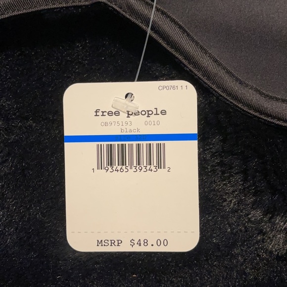 Free People, Ari Underwire Bra, 32D, black, NWT - Picture 6 of 7